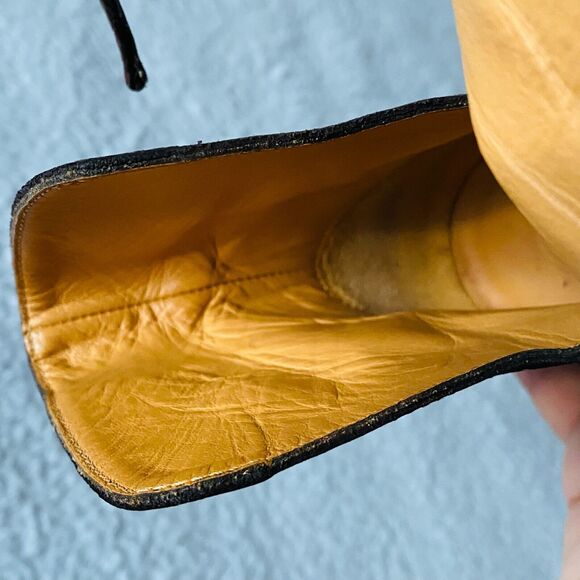 Tod’s Boots Suede Heeled Ankle Leather Brown Size 5 Made in Italy - Picture 10 of 13